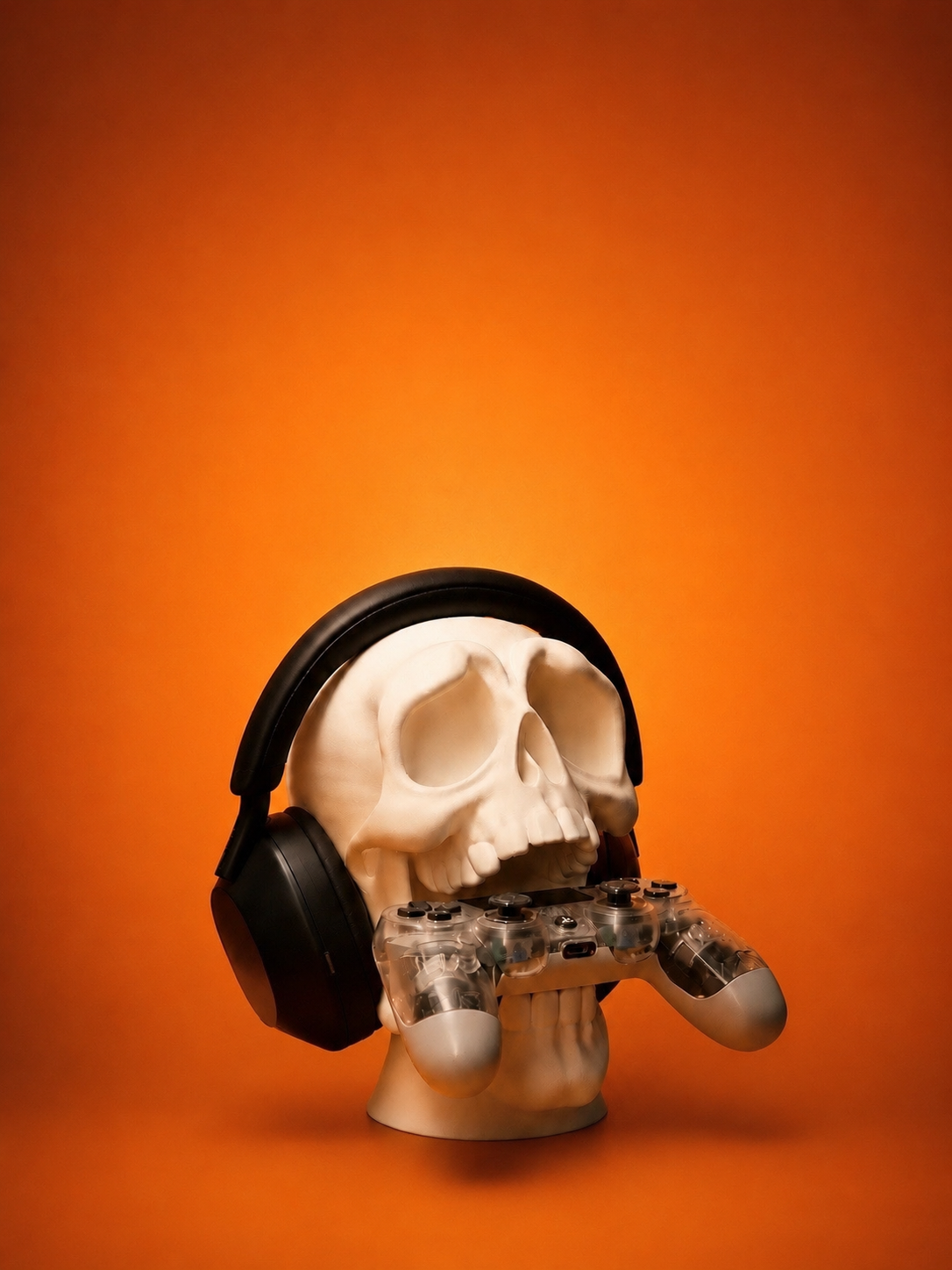 The MusiSkull- Console Holder